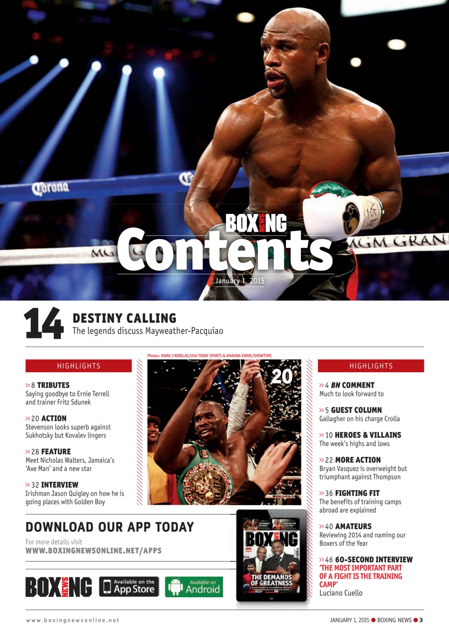 Boxing News Preview Pages