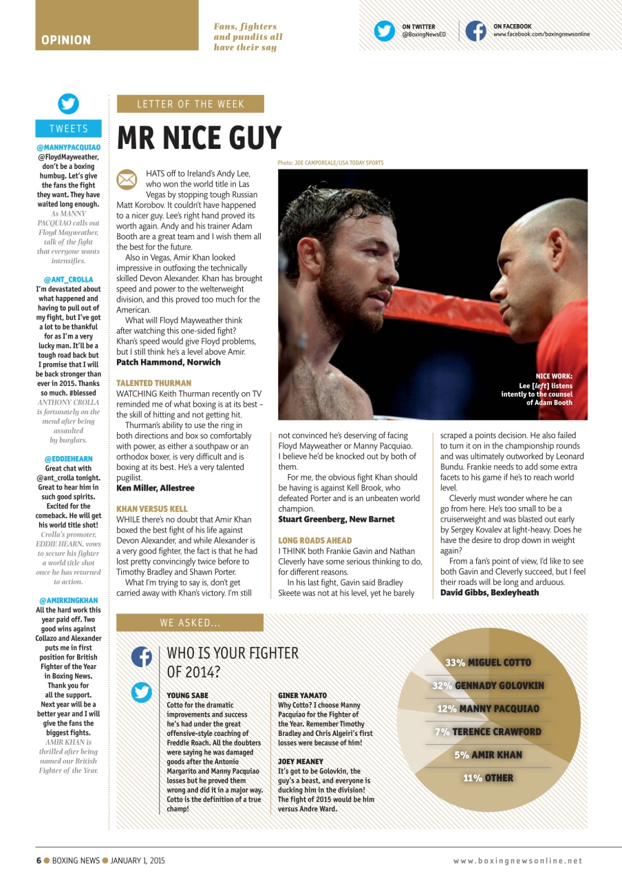 Boxing News Preview Pages