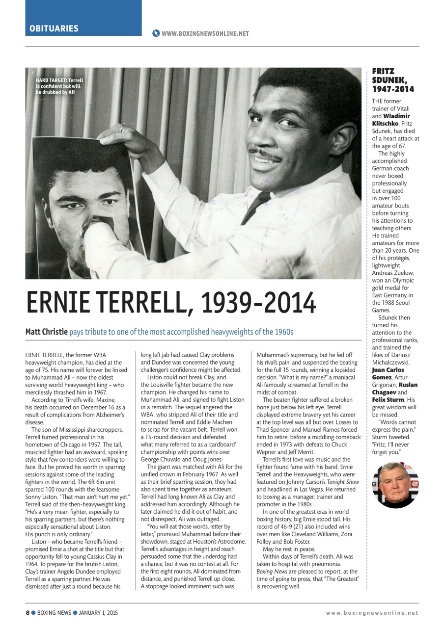 Boxing News Preview Pages