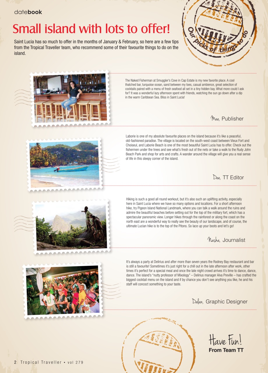 Tropical Traveller Preview Pages