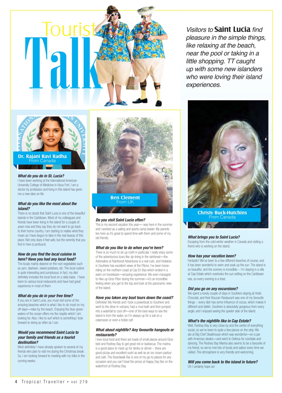 Tropical Traveller Preview Pages