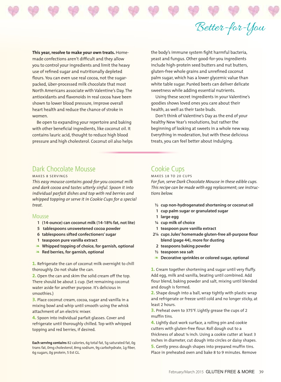 Gluten Free & More Preview Pages