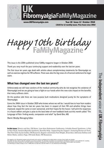 Fibromyalgia Magazine issue 