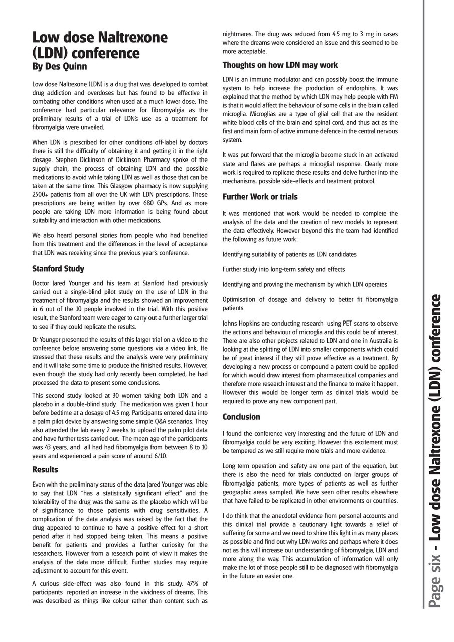 Fibromyalgia Magazine Preview Pages