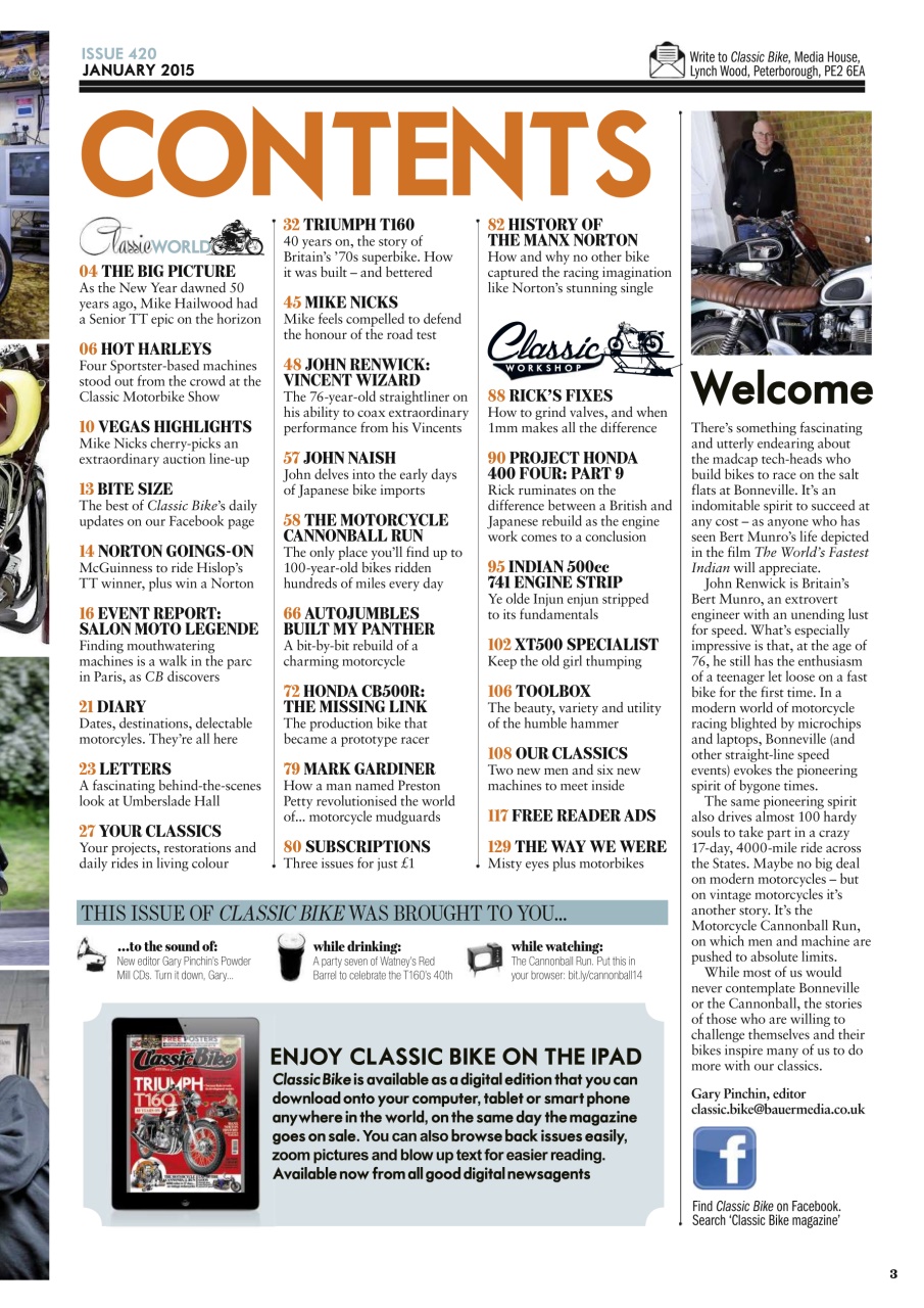 Classic Bike Preview Pages