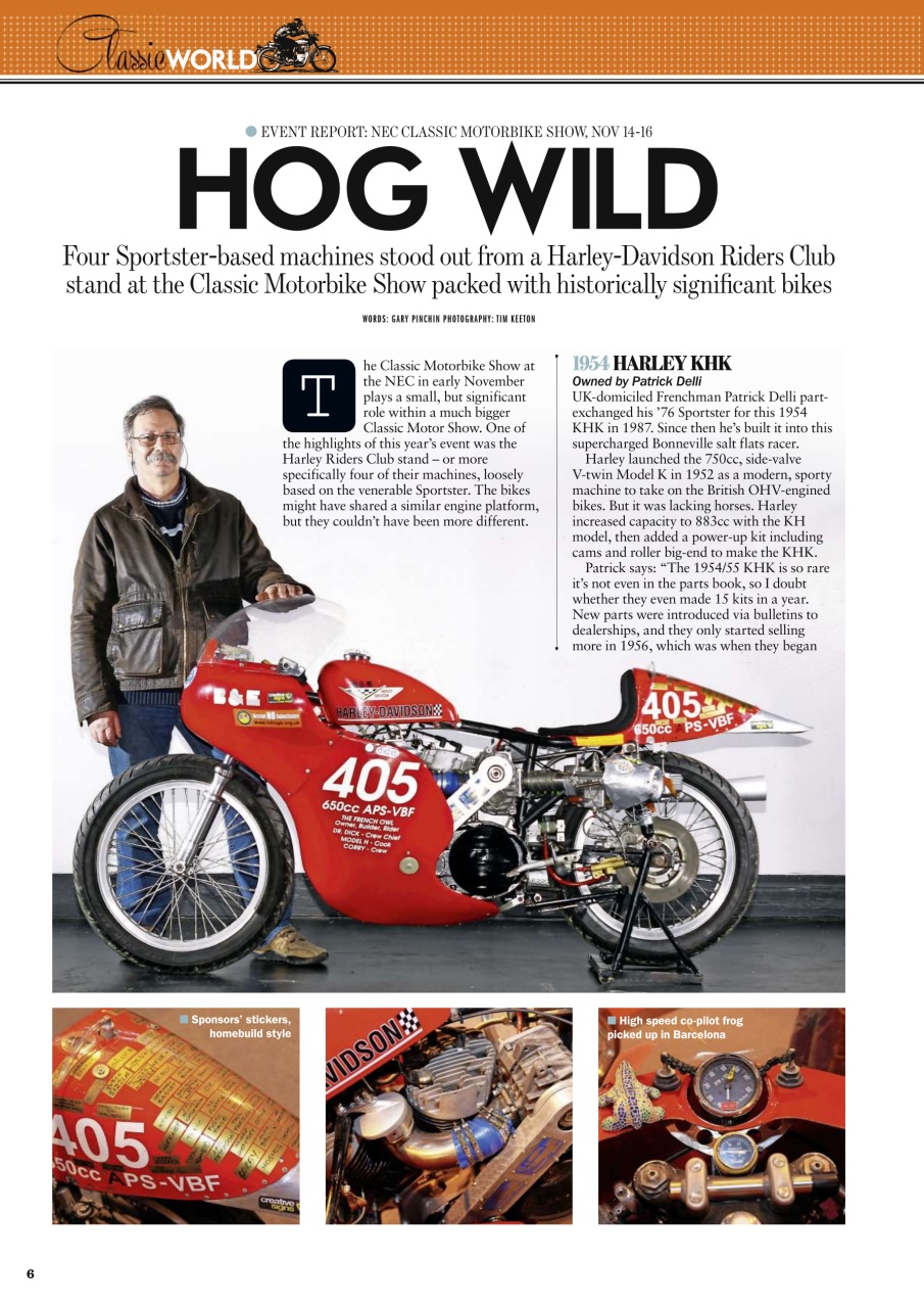 Classic Bike Preview Pages