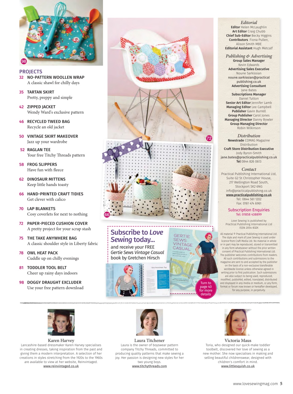 Love Sewing Preview Pages