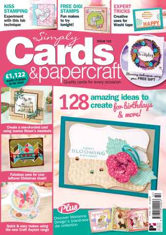 Simply Cards & Papercraft issue 132