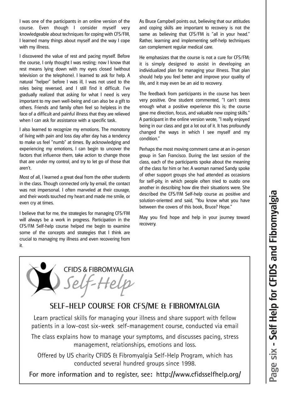 Fibromyalgia Magazine Preview Pages