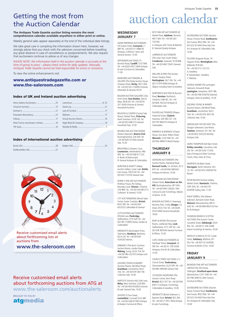 Antiques Trade Gazette Preview Pages