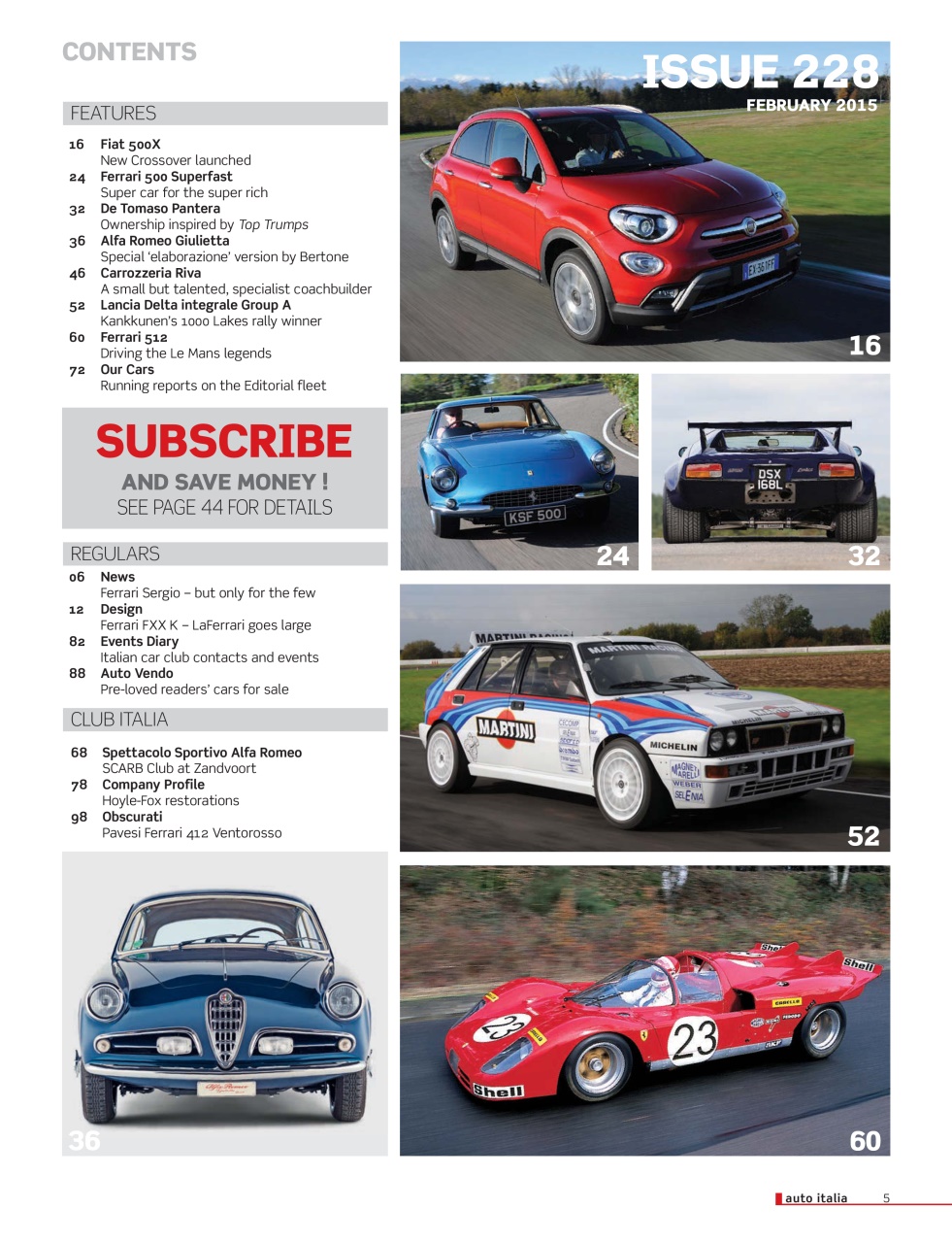 AutoItalia Magazine Preview Pages