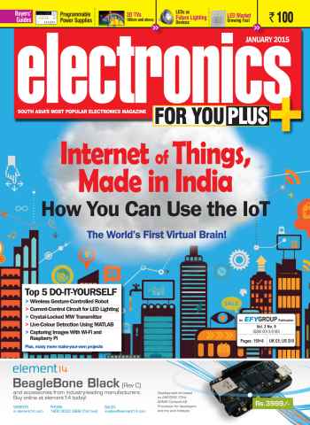 Electronics For You issue Electronics For You, January 2015