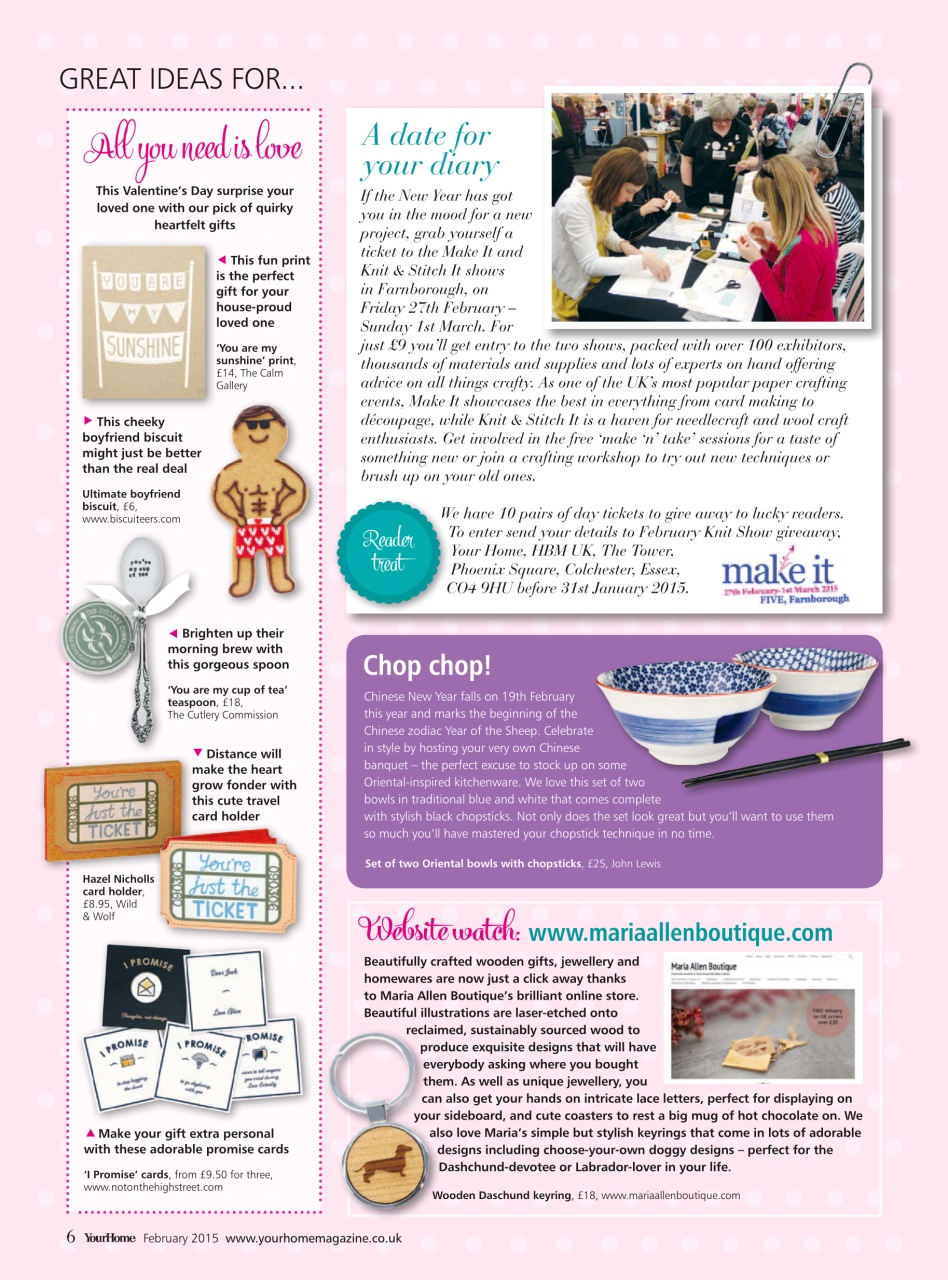 Your Home Magazine Preview Pages