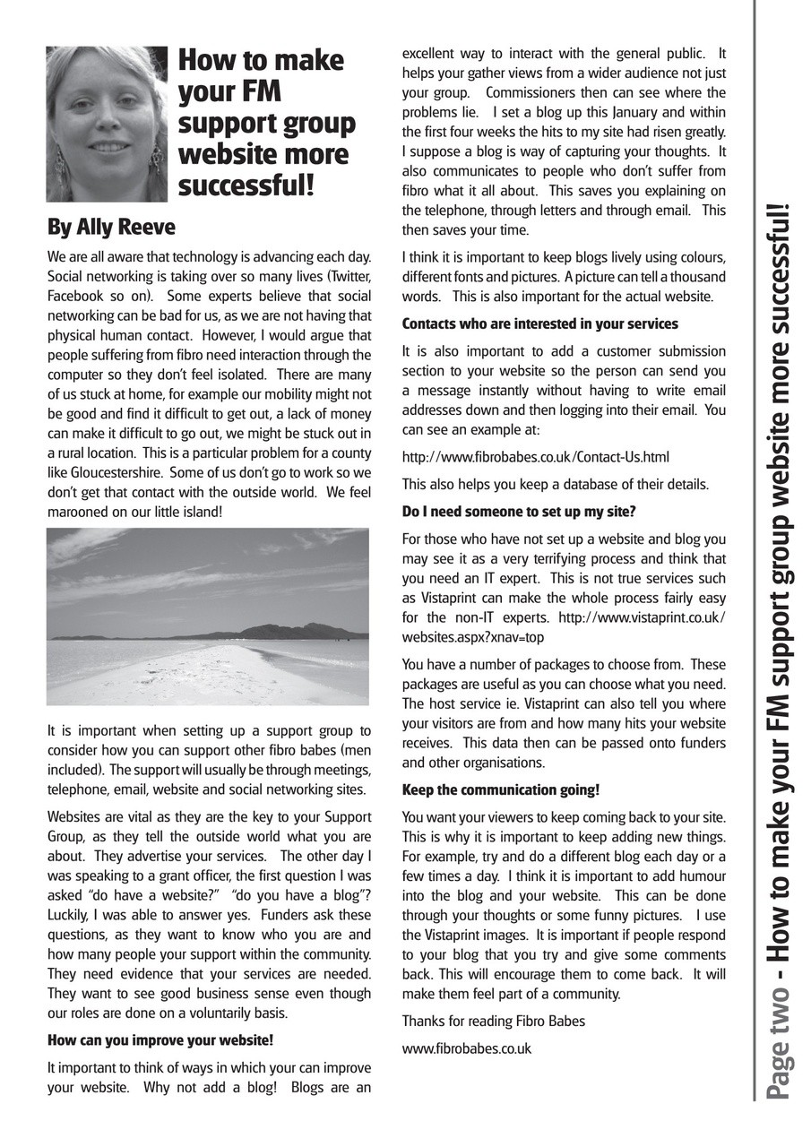 Fibromyalgia Magazine Preview Pages