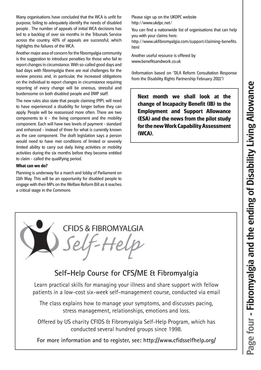 Fibromyalgia Magazine Preview Pages