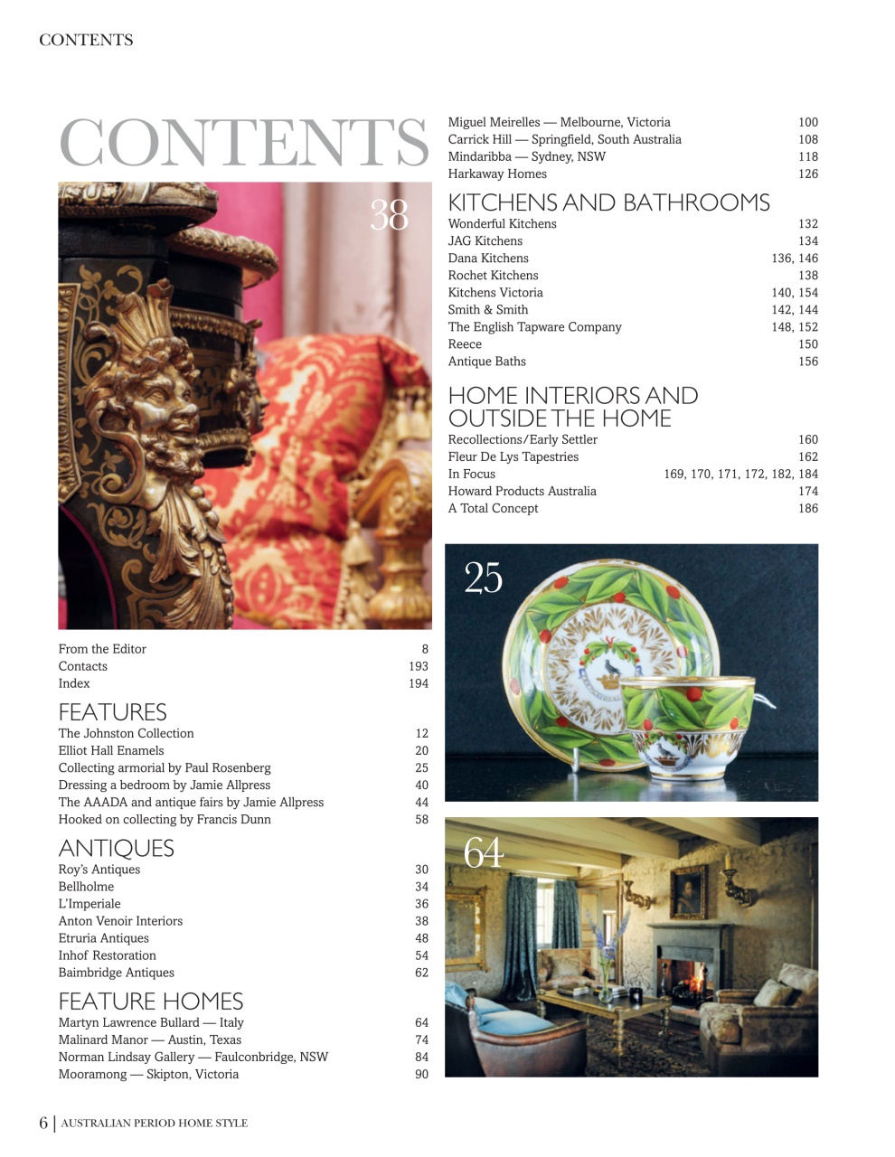 Period Style Preview Pages