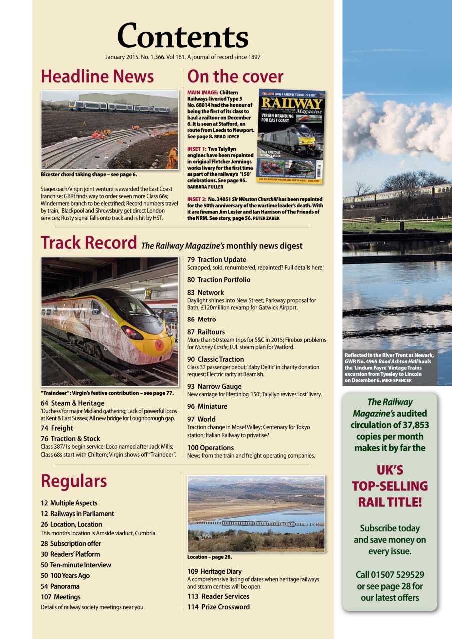Railway Magazine Preview Pages