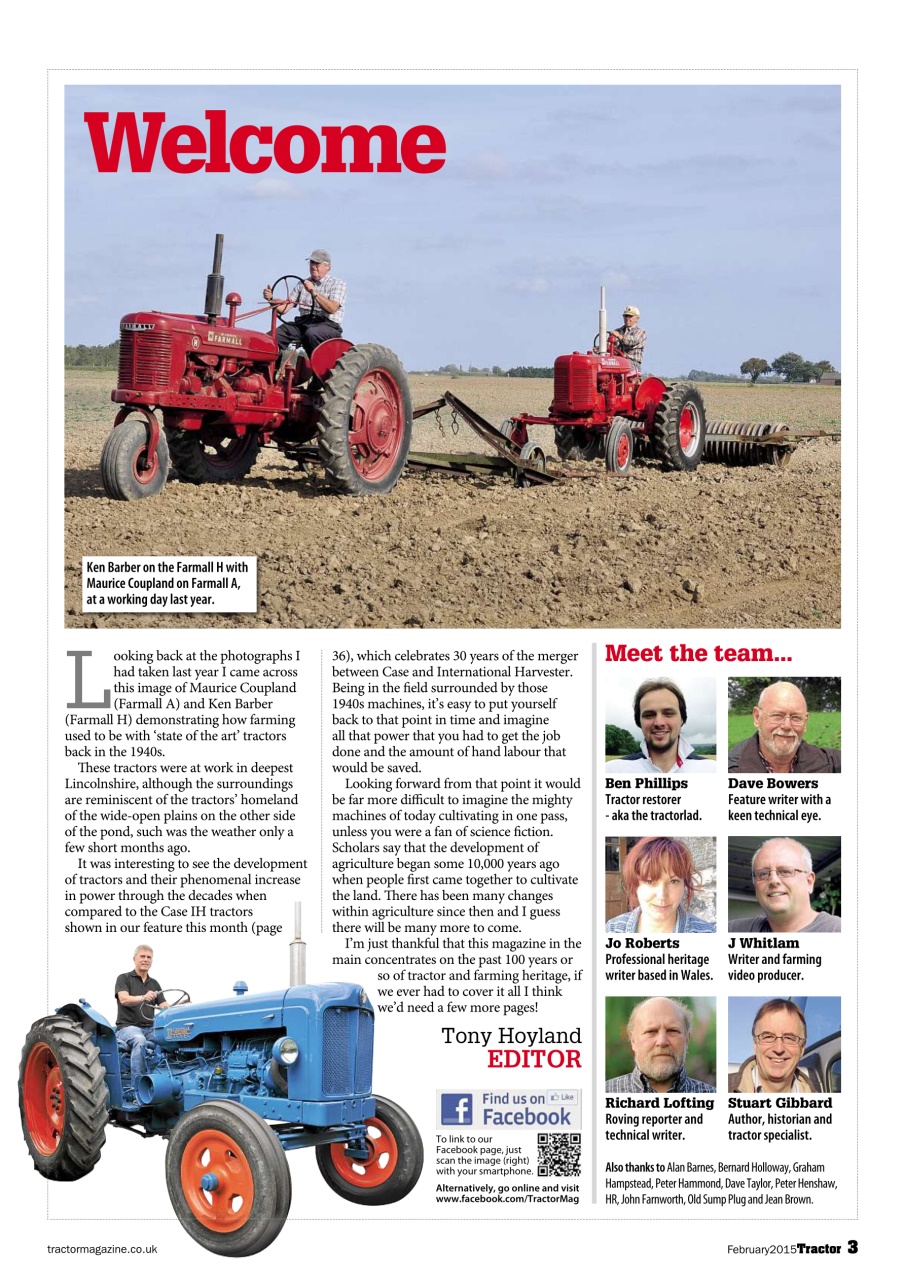 Tractor & Farming Heritage Magazine Preview Pages