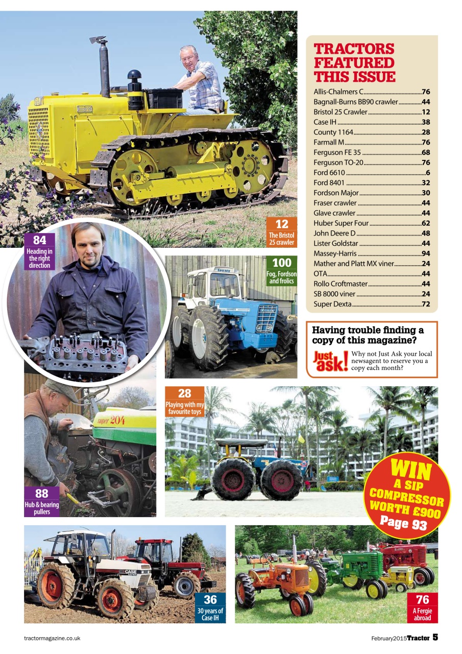 Tractor & Farming Heritage Magazine Preview Pages