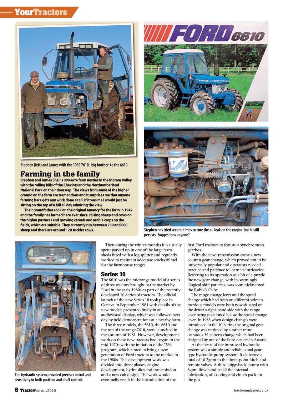 Tractor & Farming Heritage Magazine Preview Pages