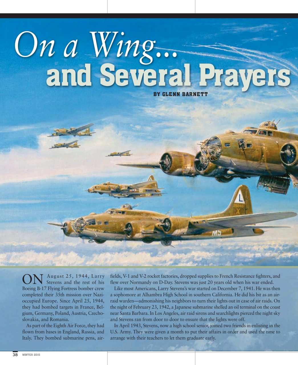 WWII Quarterly Preview Pages