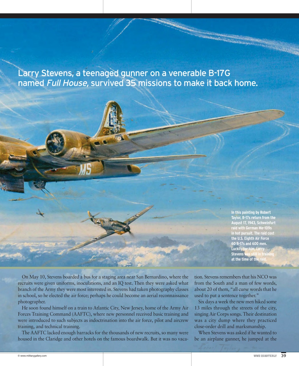 WWII Quarterly Preview Pages