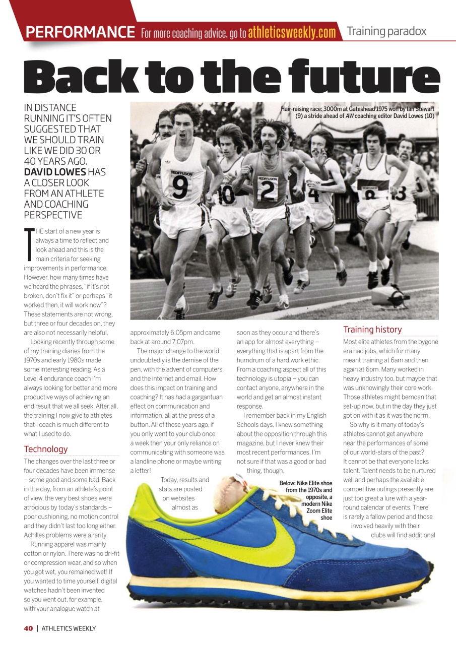AW – Athletics Weekly Magazine Preview Pages