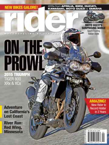 Rider Magazine issue February 2015