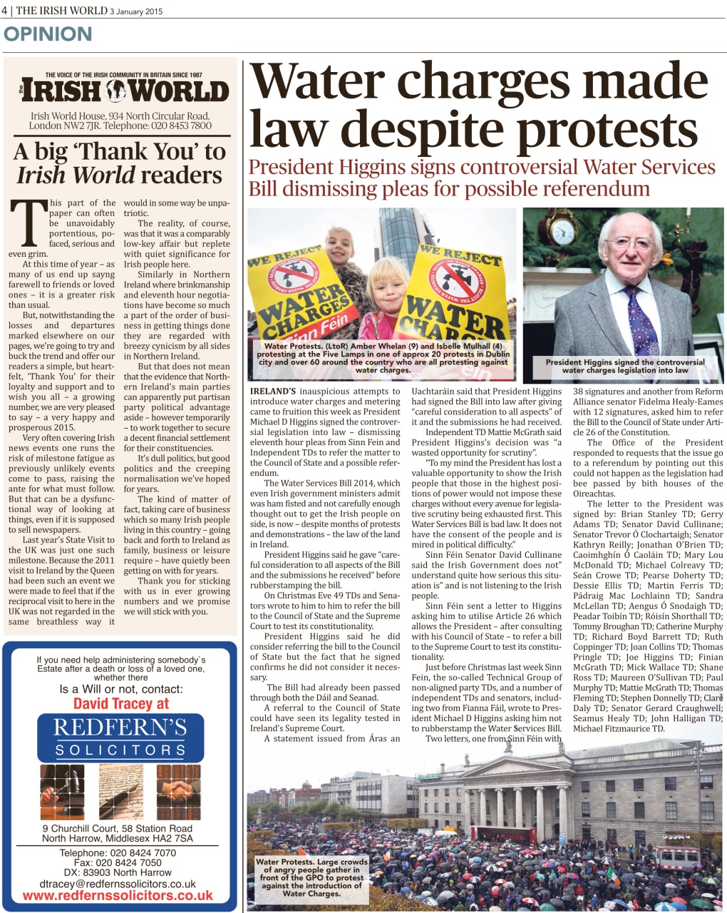 Irish World Preview Pages