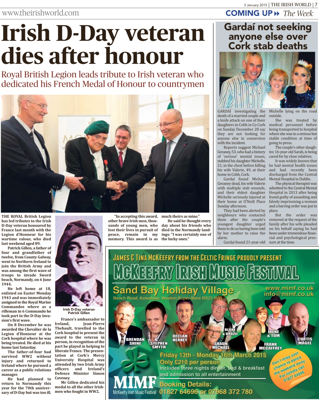 Irish World Preview Pages