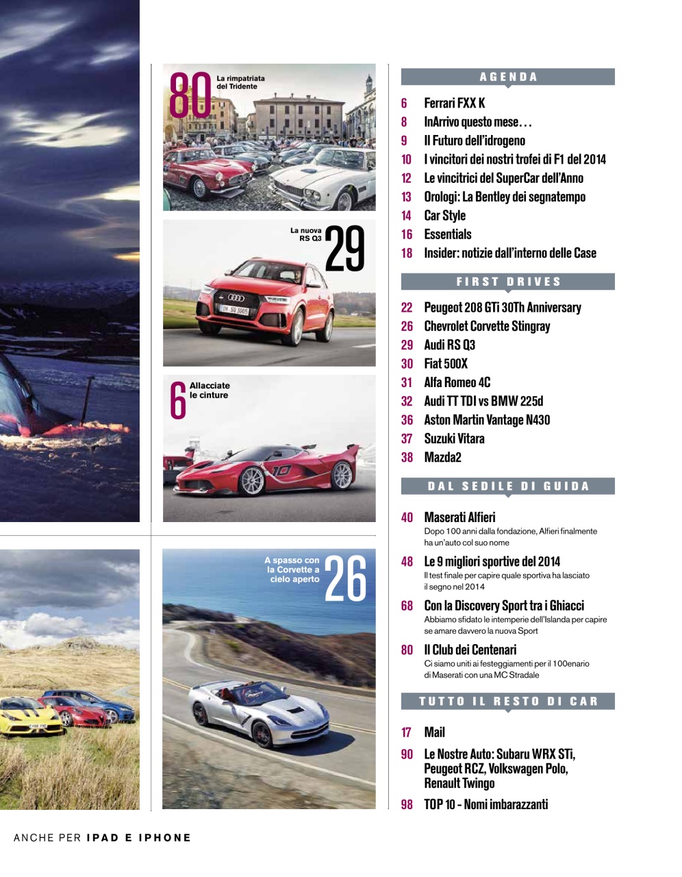 CAR magazine Italia Preview Pages