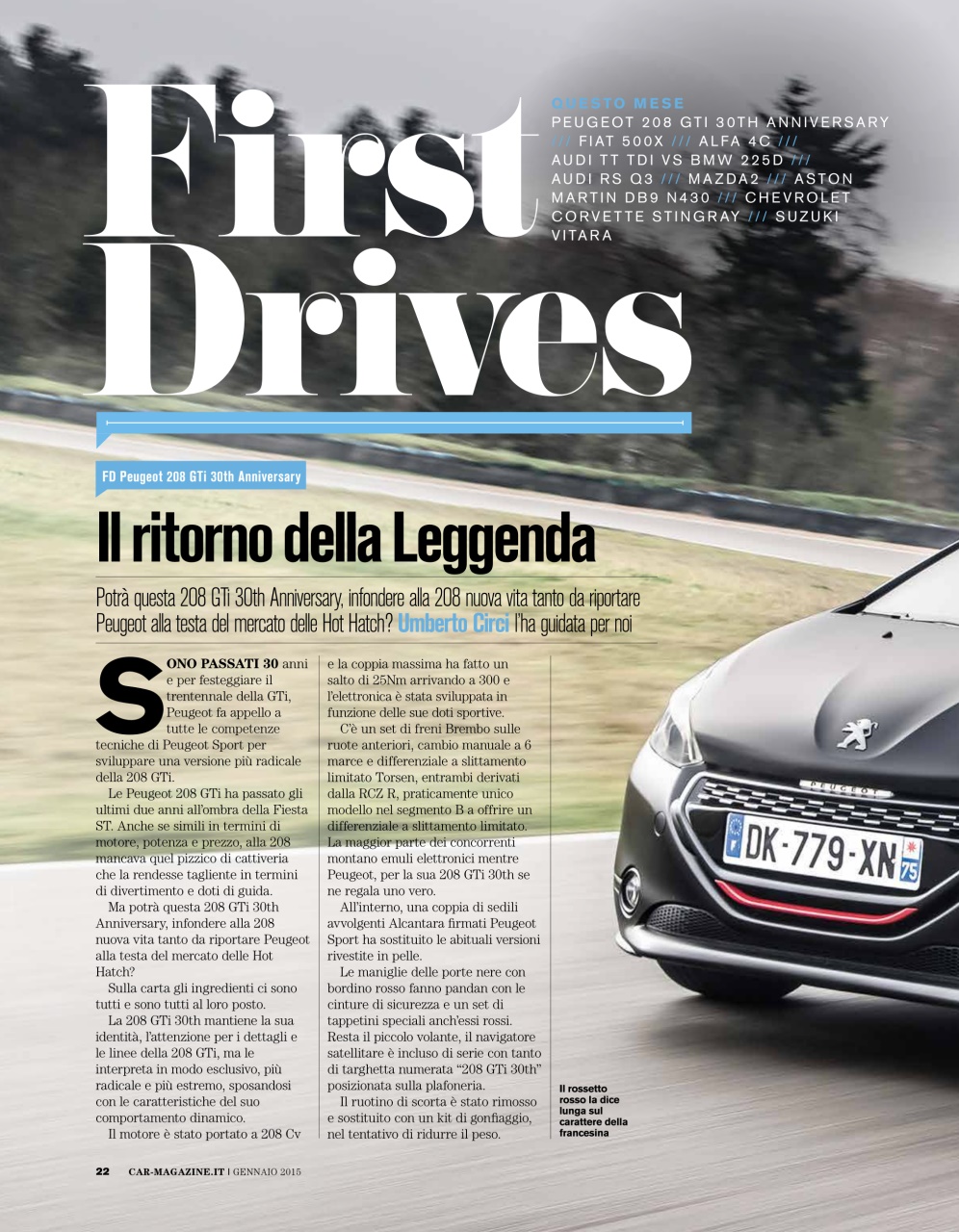 CAR magazine Italia Preview Pages
