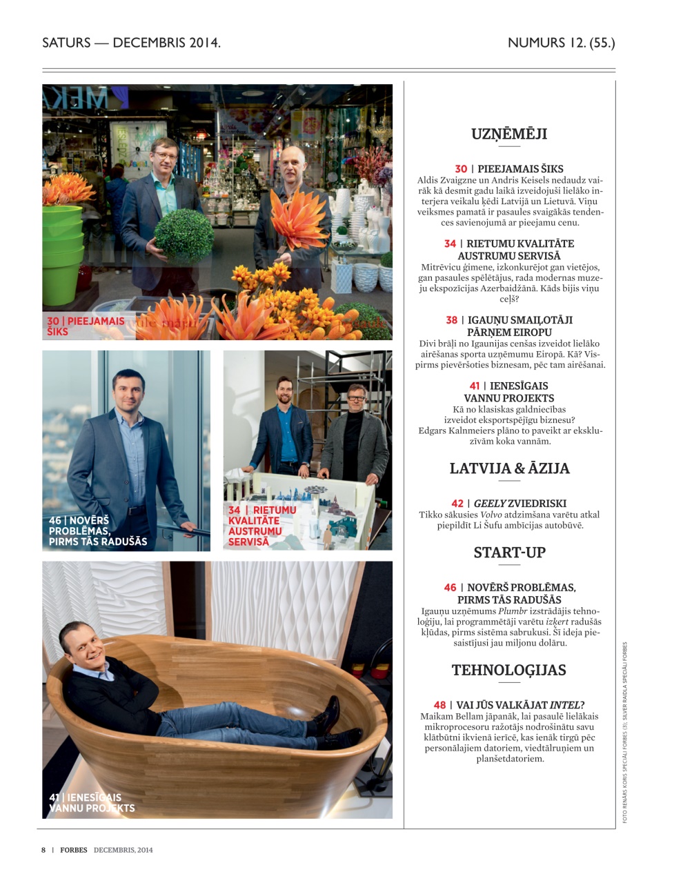 Forbes Latvia Preview Pages