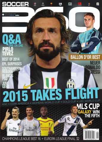 Soccer 360 issue Jan/Feb 2015