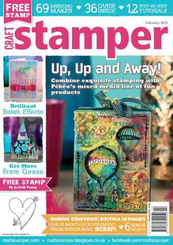 Craft Stamper issue February 2015
