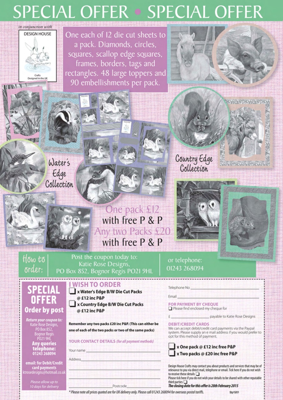 Craft Stamper Preview Pages