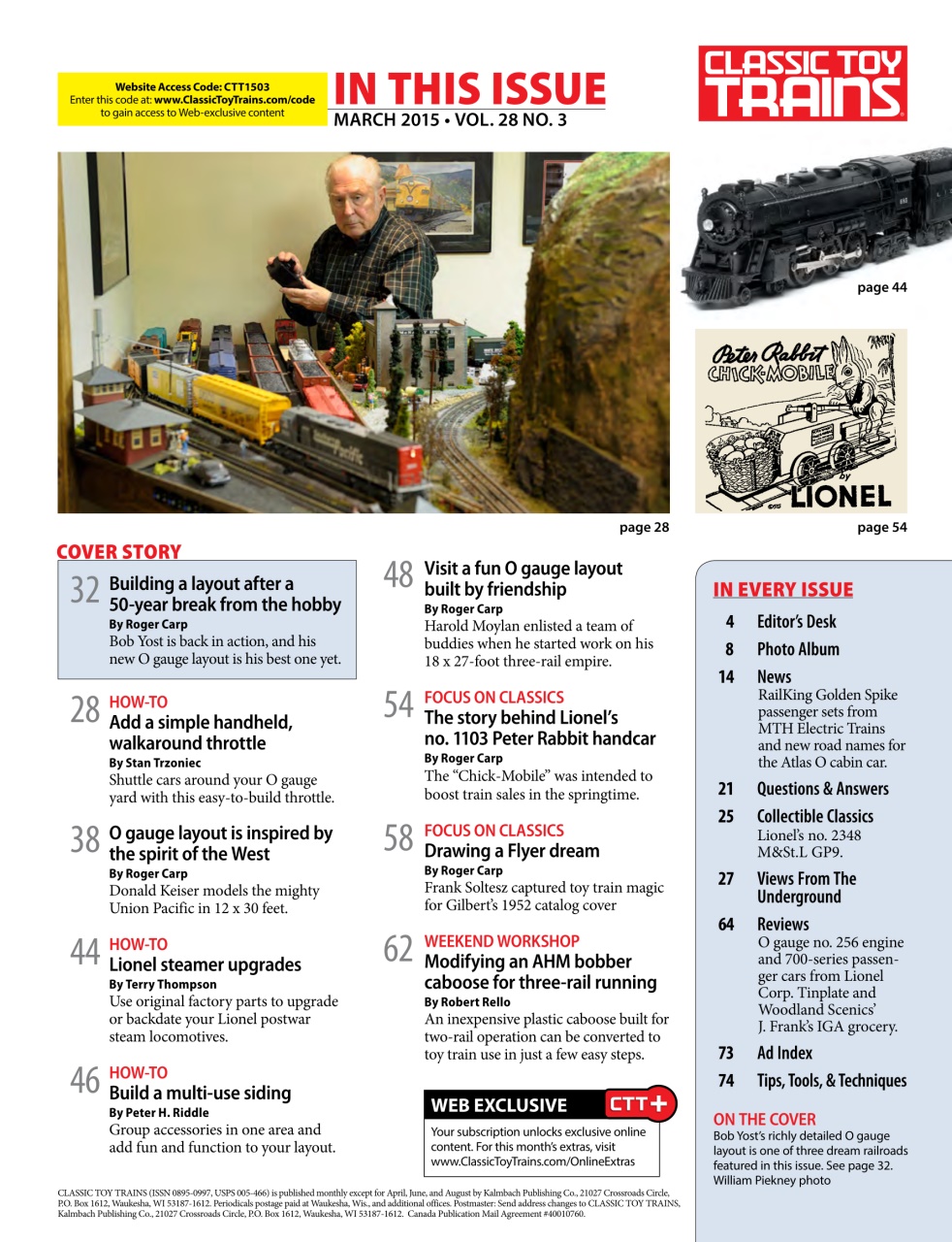 Classic Toy Trains Preview Pages