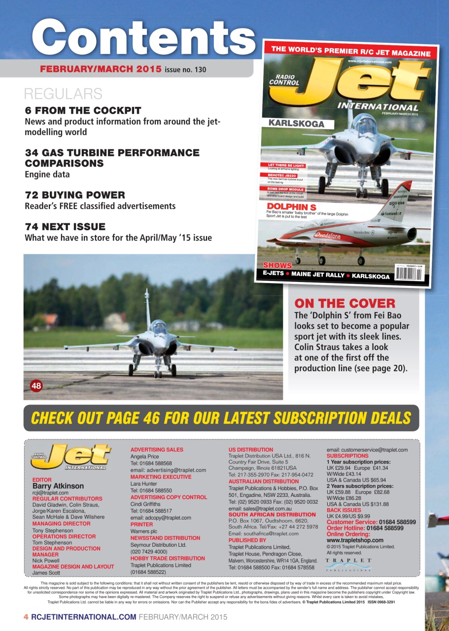 RC Jet International Preview Pages