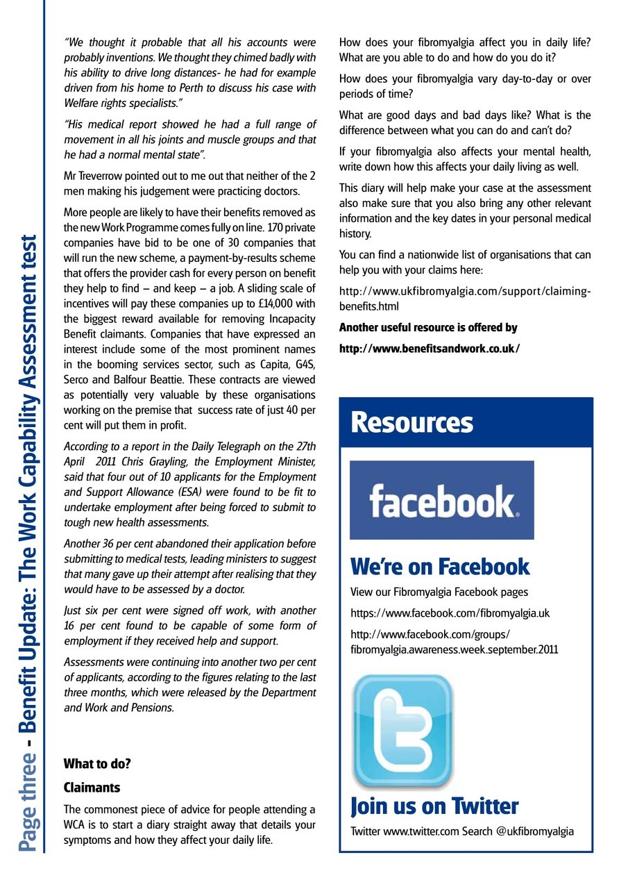 Fibromyalgia Magazine Preview Pages