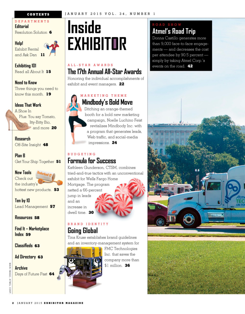 EXHIBITOR Magazine Preview Pages
