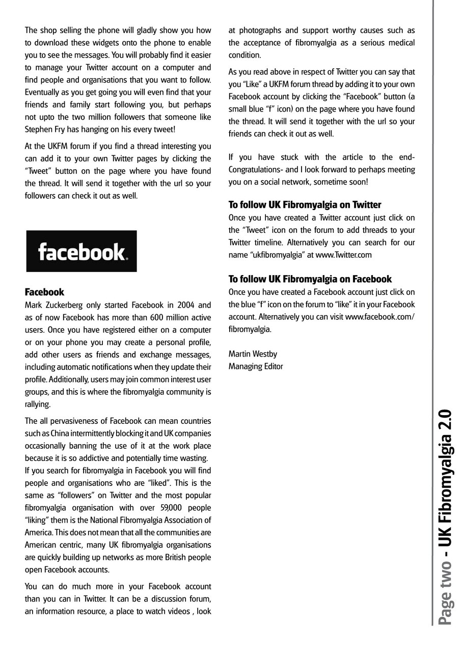 Fibromyalgia Magazine Preview Pages