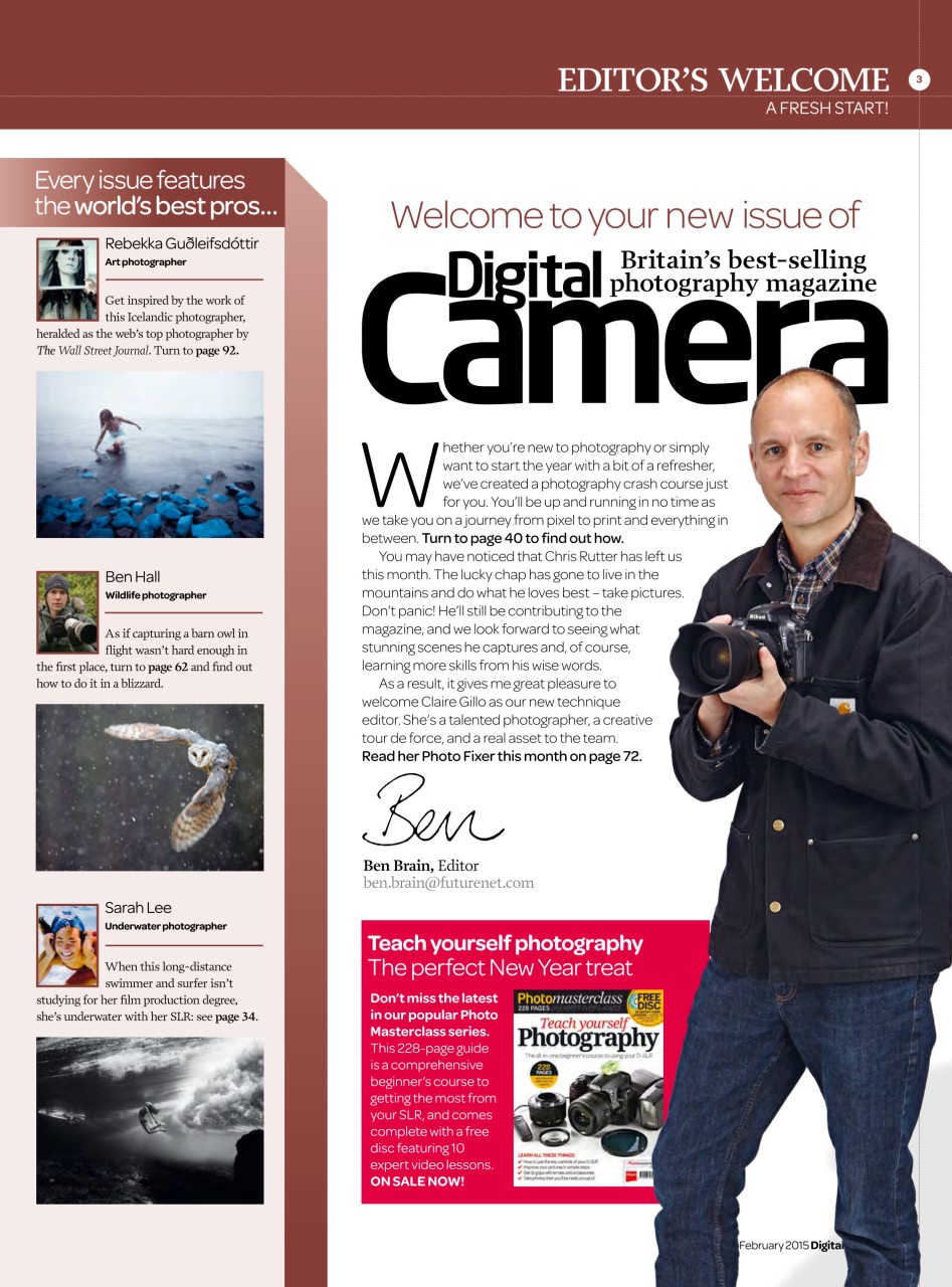 Digital Camera Magazine Preview Pages