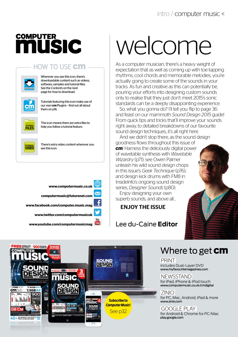 Computer Music Preview Pages