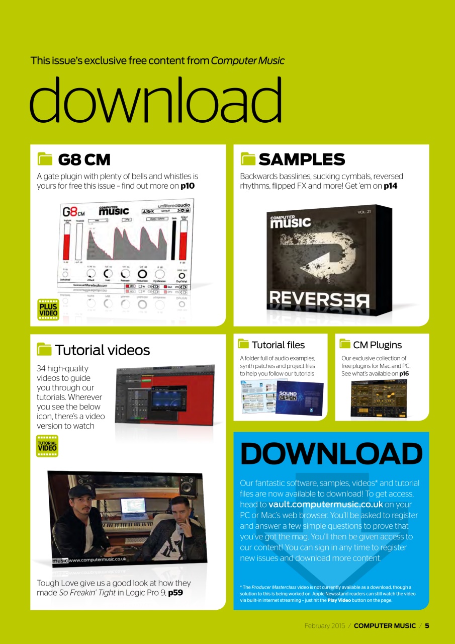 Computer Music Preview Pages