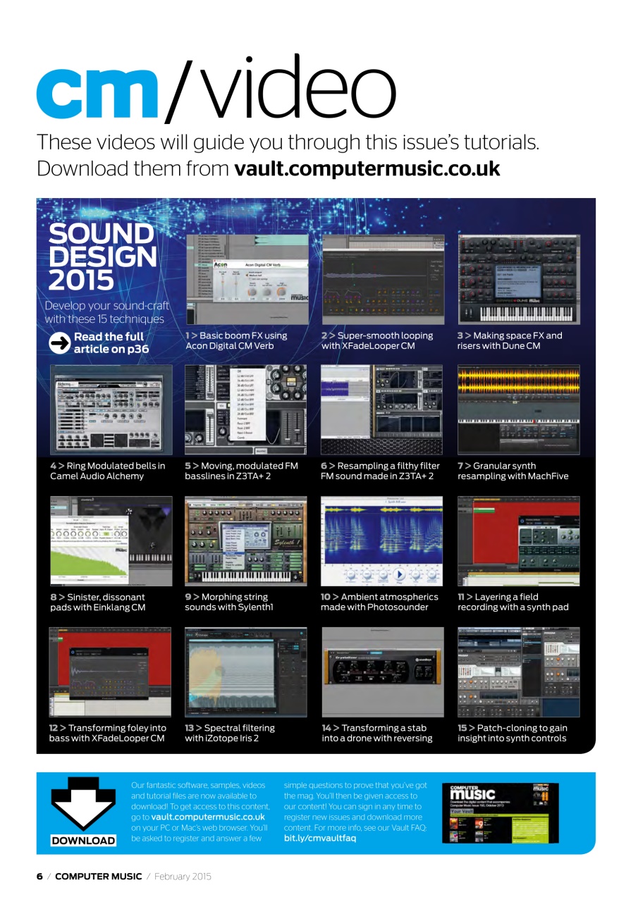 Computer Music Preview Pages