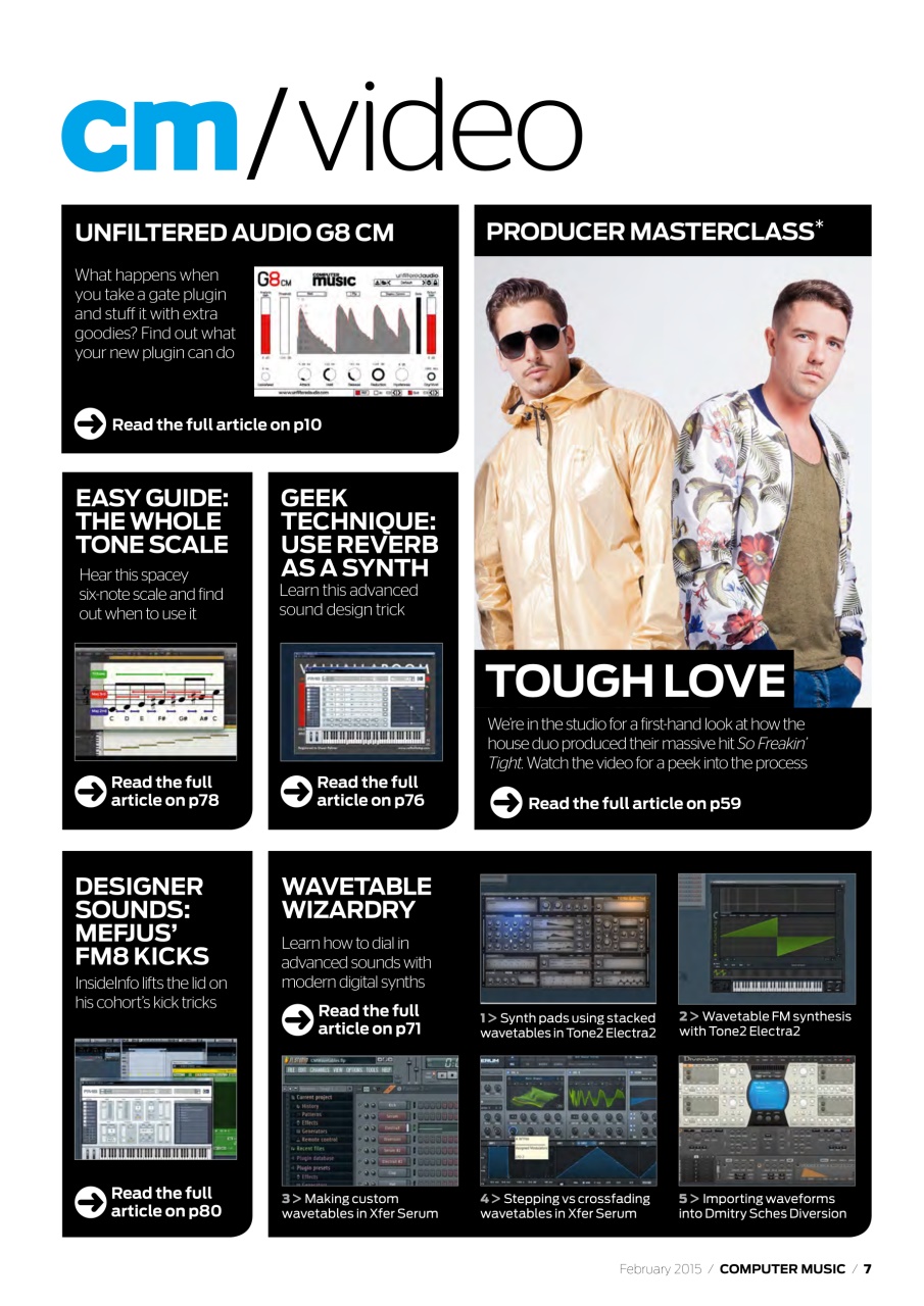 Computer Music Preview Pages