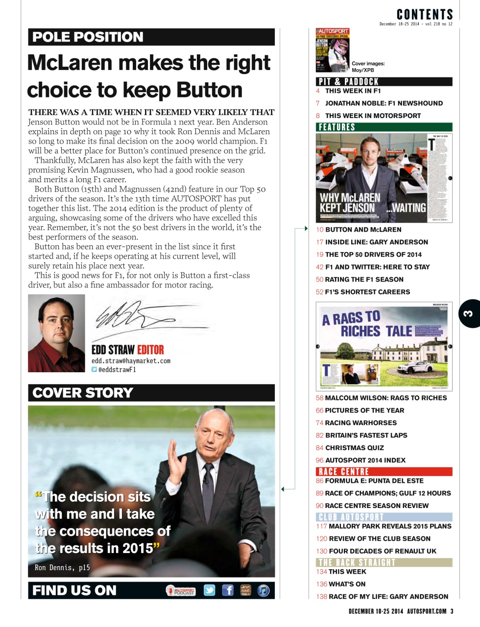 Autosport Preview Pages