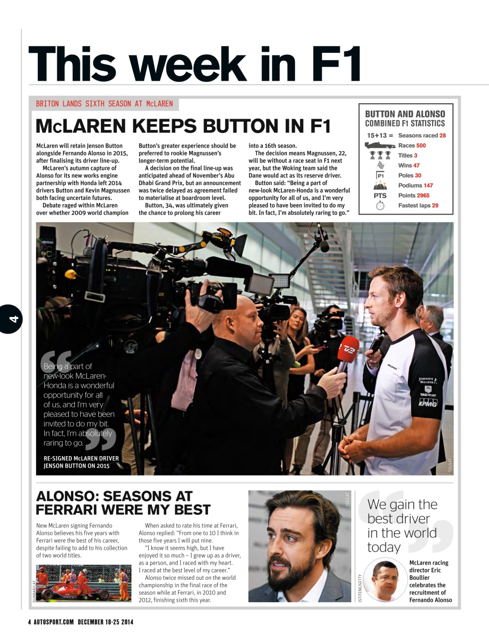 Autosport Preview Pages