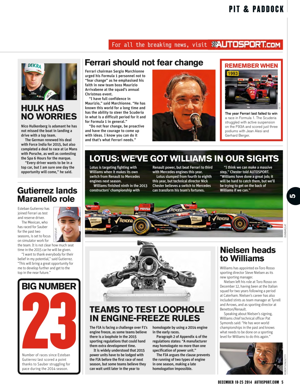 Autosport Preview Pages