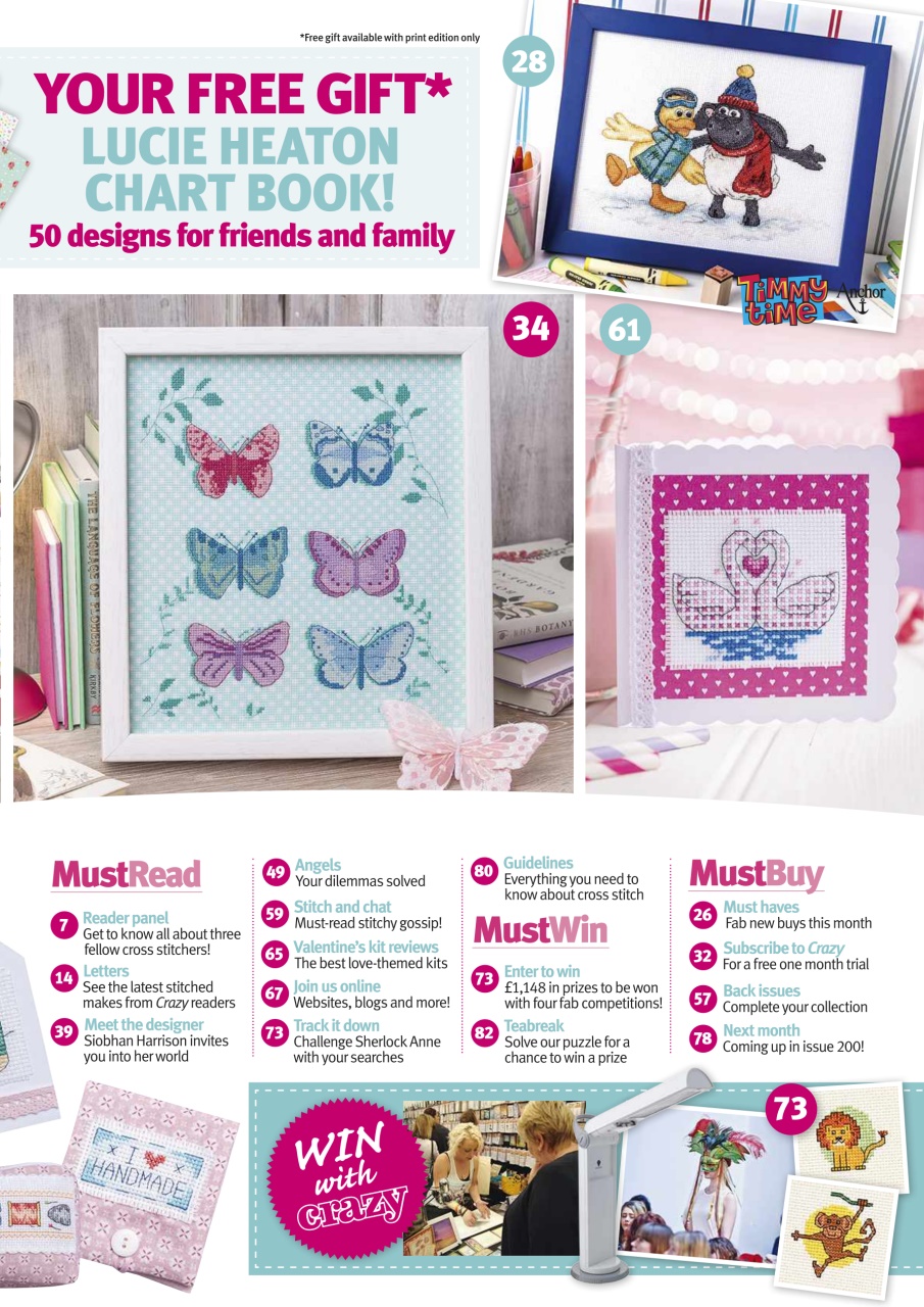 Cross Stitch Crazy Preview Pages